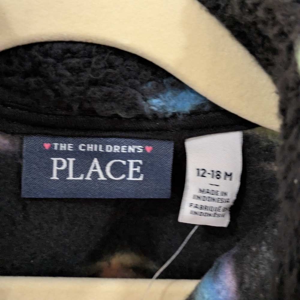 The Children's Place Sherpa Baby Jacket - Picture 3 of 4